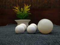 Silicone Rubber Ball - Color: White / Black / Transparent