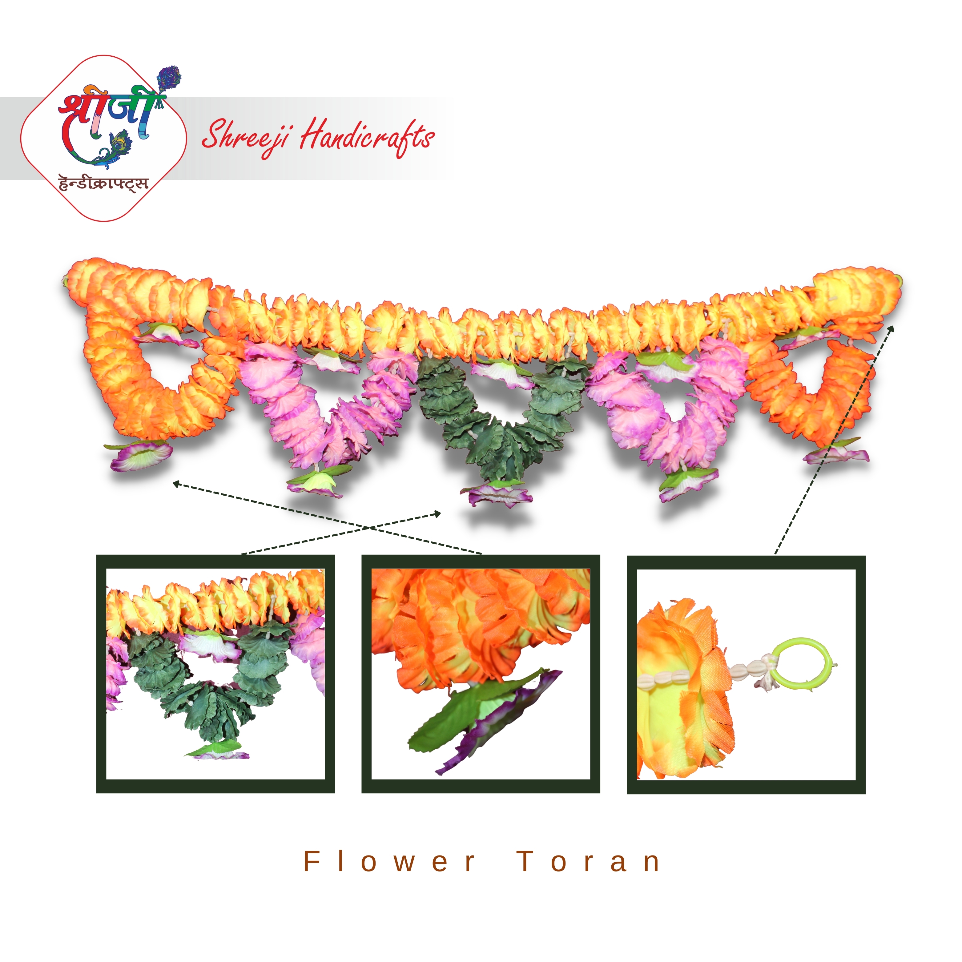 Flower Toran 3FT (3)