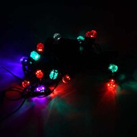 HOME DECORATION DIWALI and WEDDING LED CHRISTMAS STRING LIGHT INDOOR AND OUTDOOR LIGHT FESTIVAL DECORATION LED STRING LIGHT MULTI-COLOR LIGHT 8MM