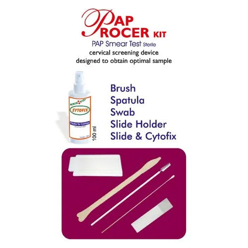 Pap Smeat Kit - Color: White