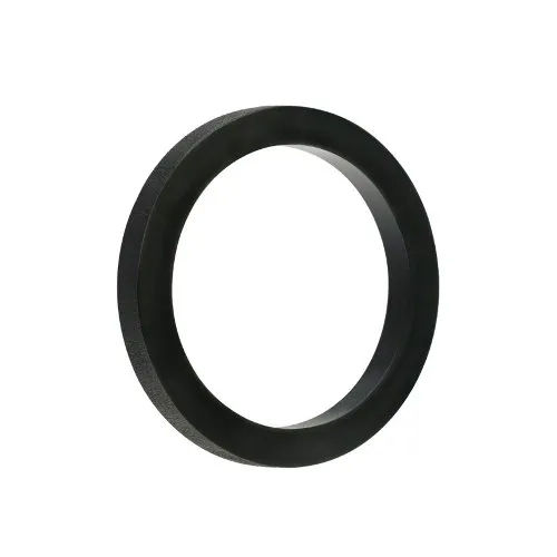 Black Rubber Square Ring