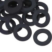 Neoprene Washers - Durable Rubber Material, Standard Size, Black Color