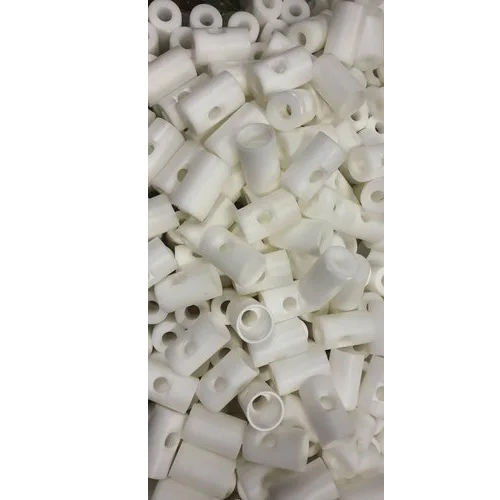 White Delrin Machine Components