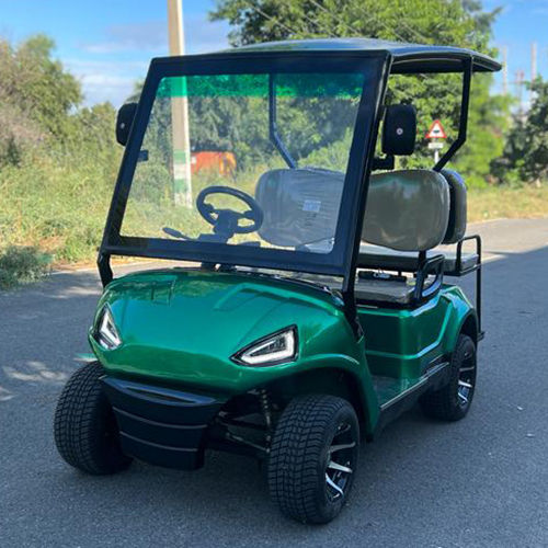 4 Seater Green Golf Cart