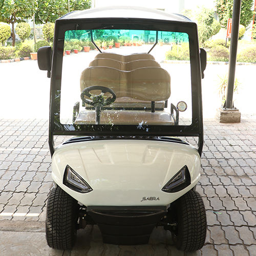 8 Seater White Golf Cart