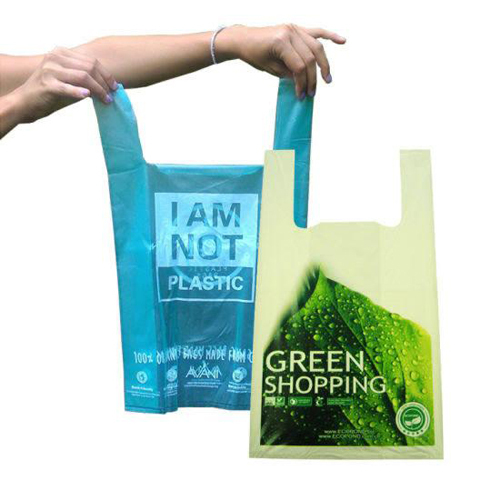 Compostable Non Plastic Poly Bag Application: Commercial at Best Price ...