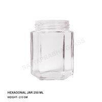 250 ml Hexagonal Jar