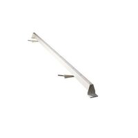 Straight Edge - Mild Steel Or Aluminum, 3 Meters Length, White Color, 15 Kg Weight, Ideal For Bitumen Test