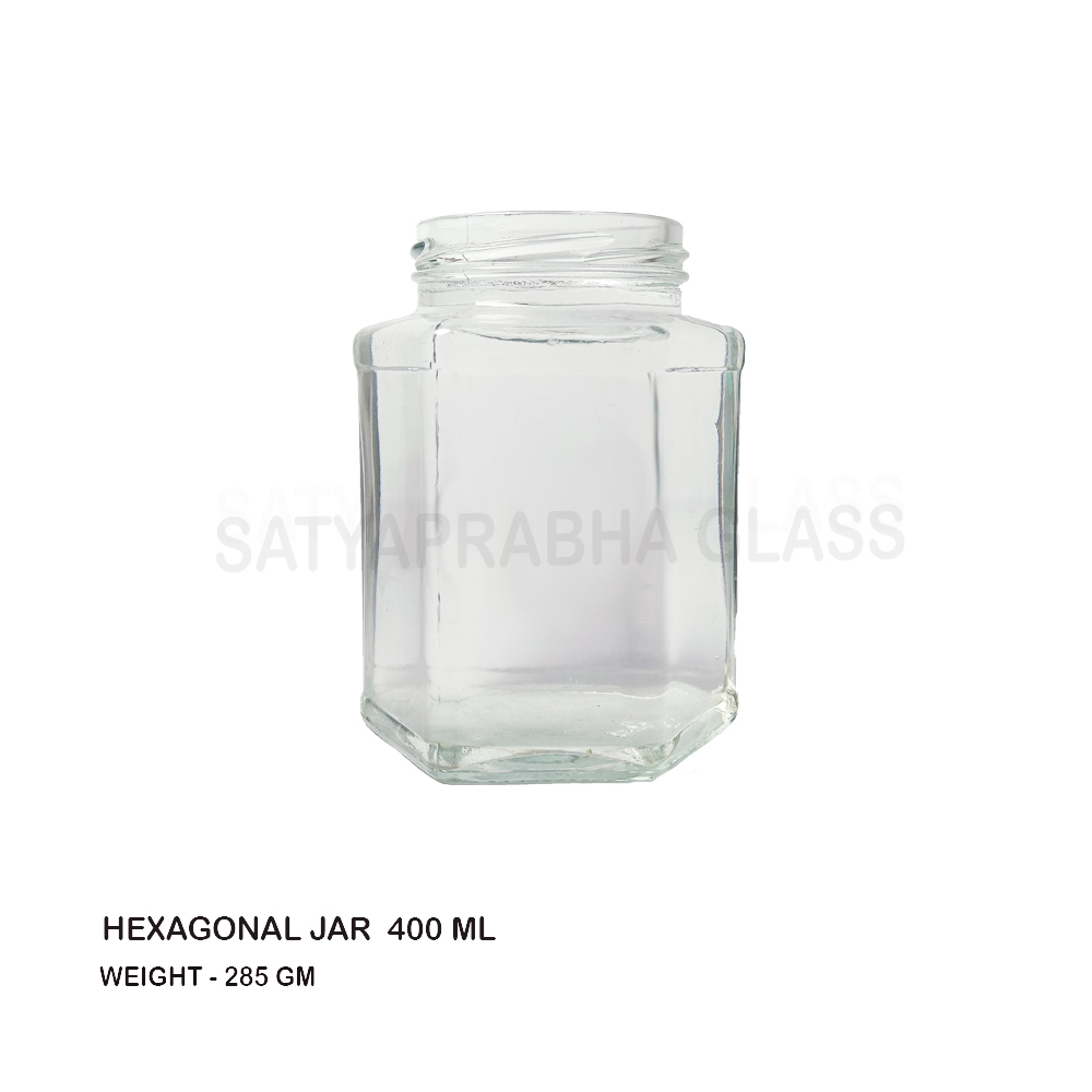 400 ml Hexagonal Jar
