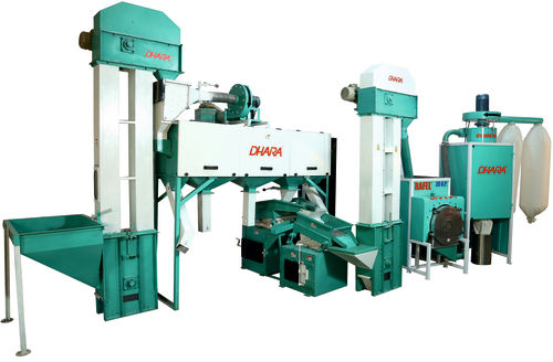 Fully Automatic Industrial Atta Chakki Plant - Color: Green