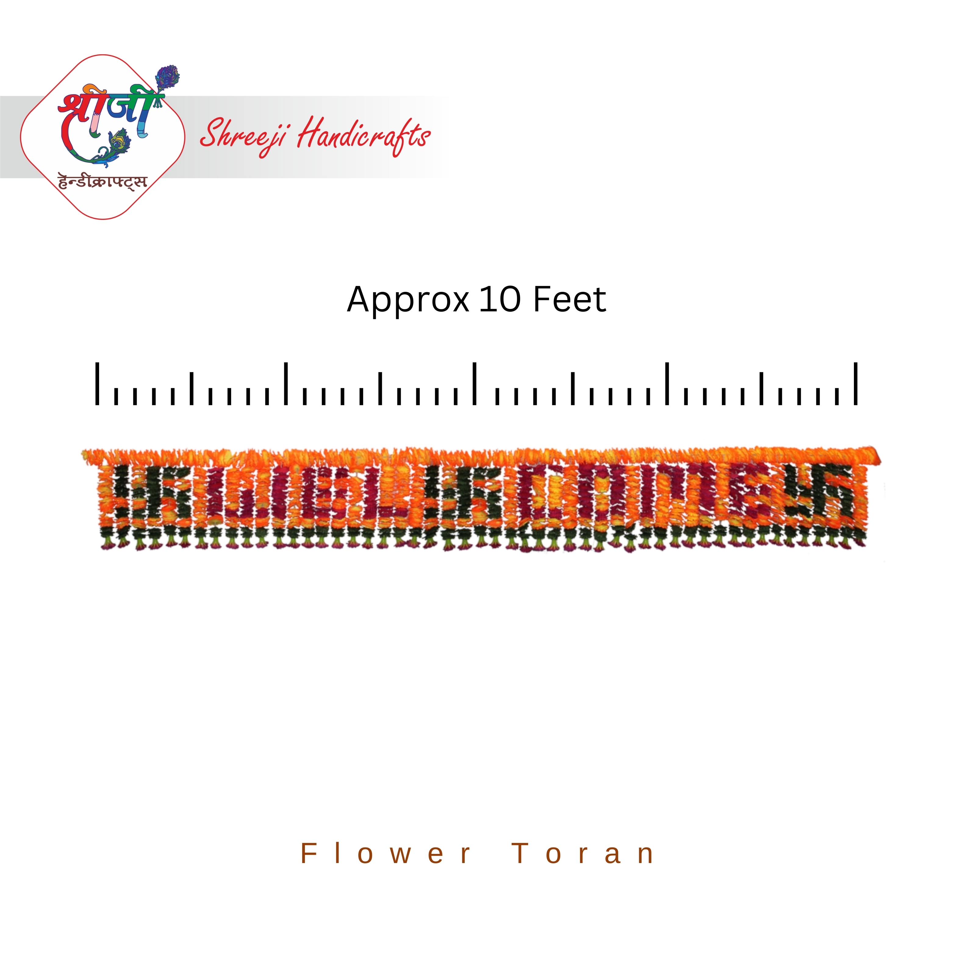 Flower Toran 10FT