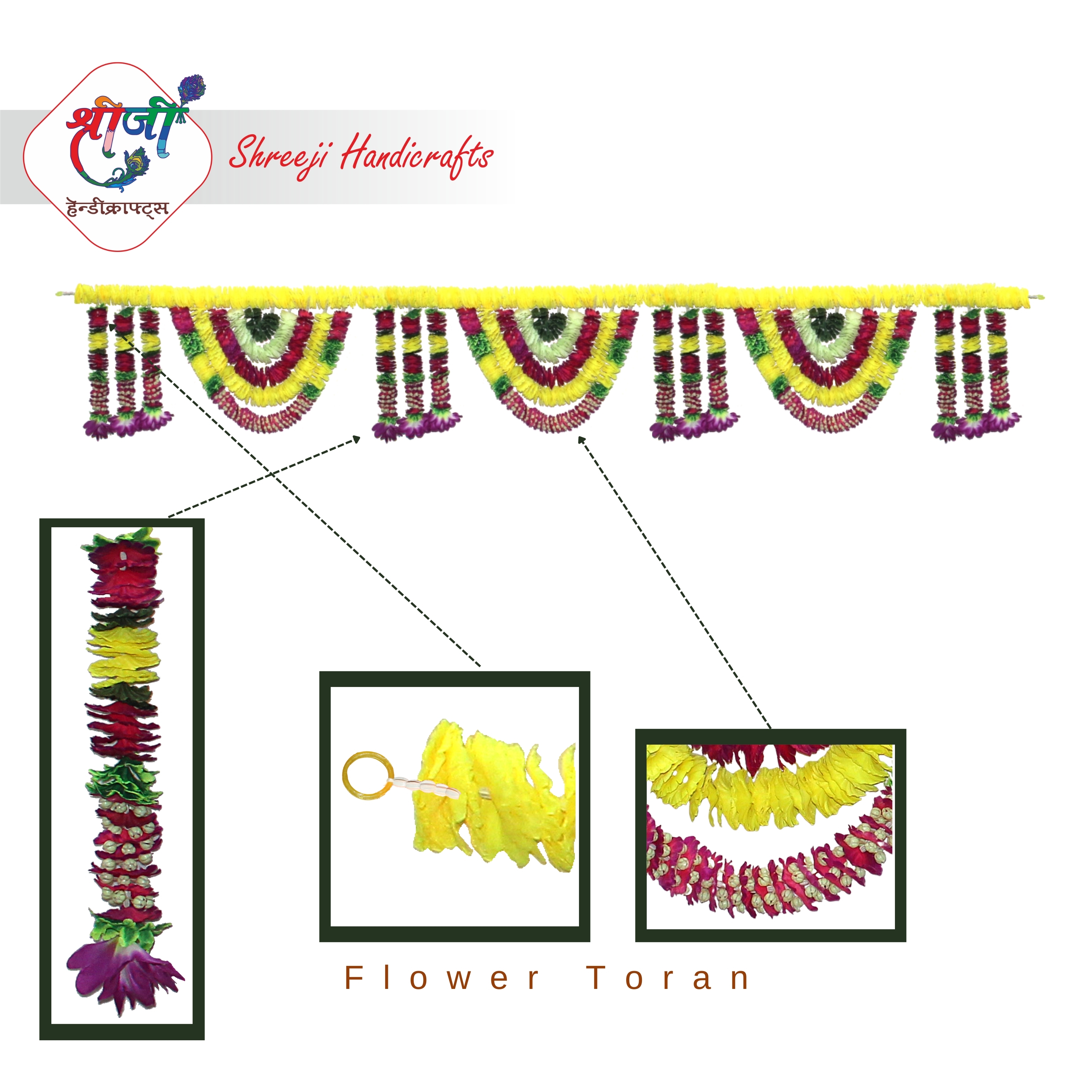 Flower Toran 10FT (3)