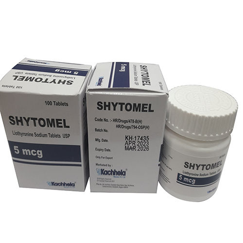 Shytomel 5 mcg Tablets