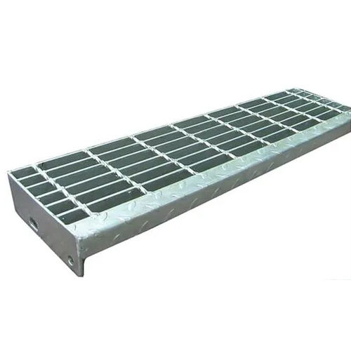 Silver Stair Grating