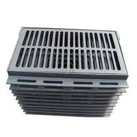 Ductile Gratings - Iron, Customised Size, Grey Color | Rectangle Shape, Powder Coated Finish For Domestic, Commercial & Industrial Use