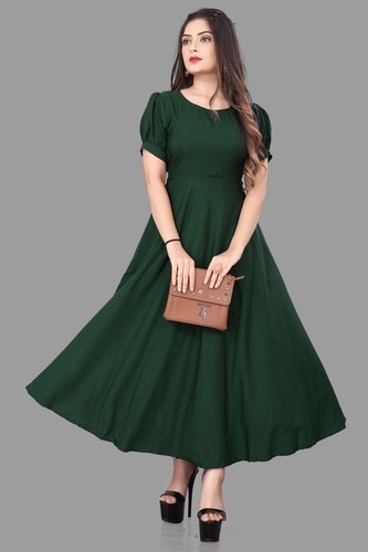 Long western dress