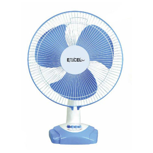 Blue/white Table Fan