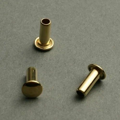 Polished Brass Plated Rivets