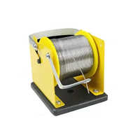 Soldering Wire Reel Holder - Silver Finish, 100g Industrial Use | Lightweight, Durable Design For Efficient Wire Management
