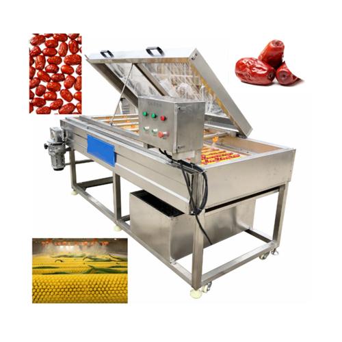 HQ-4-800 Blueberry Mullberry Cherry Olive Loquat Roller Brush Spray Washing Machine