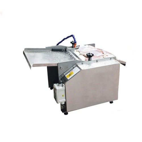 Grey Ygb-270 Desktop Small Fish Skin Removing Machine