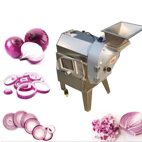 Capacity High Efficiency White YD-3B Semi-Automatic Onion Cutting Machine