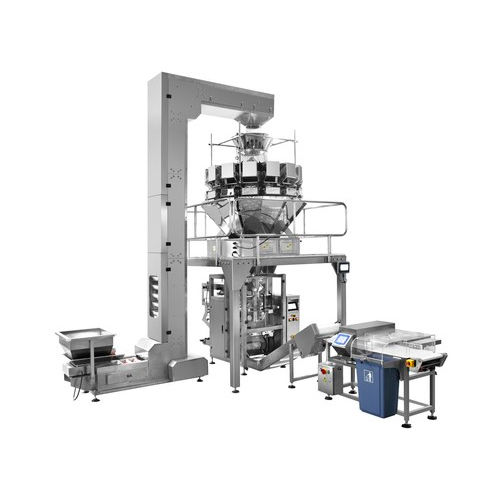 Silver 1Kg 5Kg Fully Automatic Rice Sugar Packing Machine