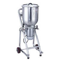Silver Djic-30L Ice Blender Commercial Crashed Ice Crusher Machine