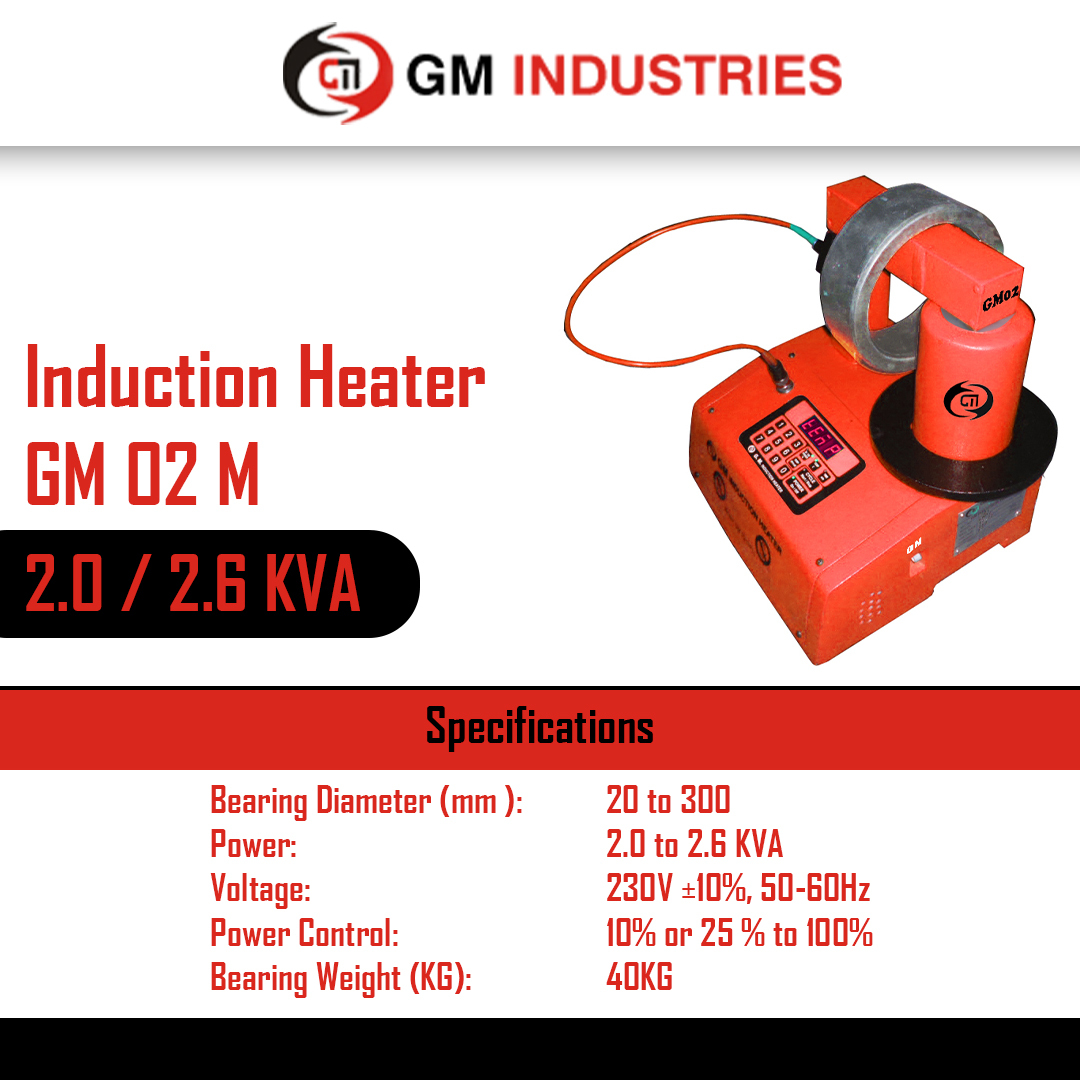 Induction Heater GM 02 M(2.0 2.6 KVA)