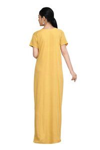 WOMENS EMBROIDERY GOLDEN NIGHT GOWN