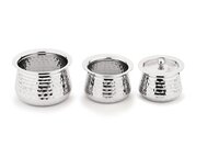 Stainless Steel Handi With Lid - Color: Sliver