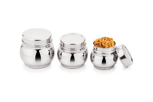 Stainless Steel Turkey Plain Canister