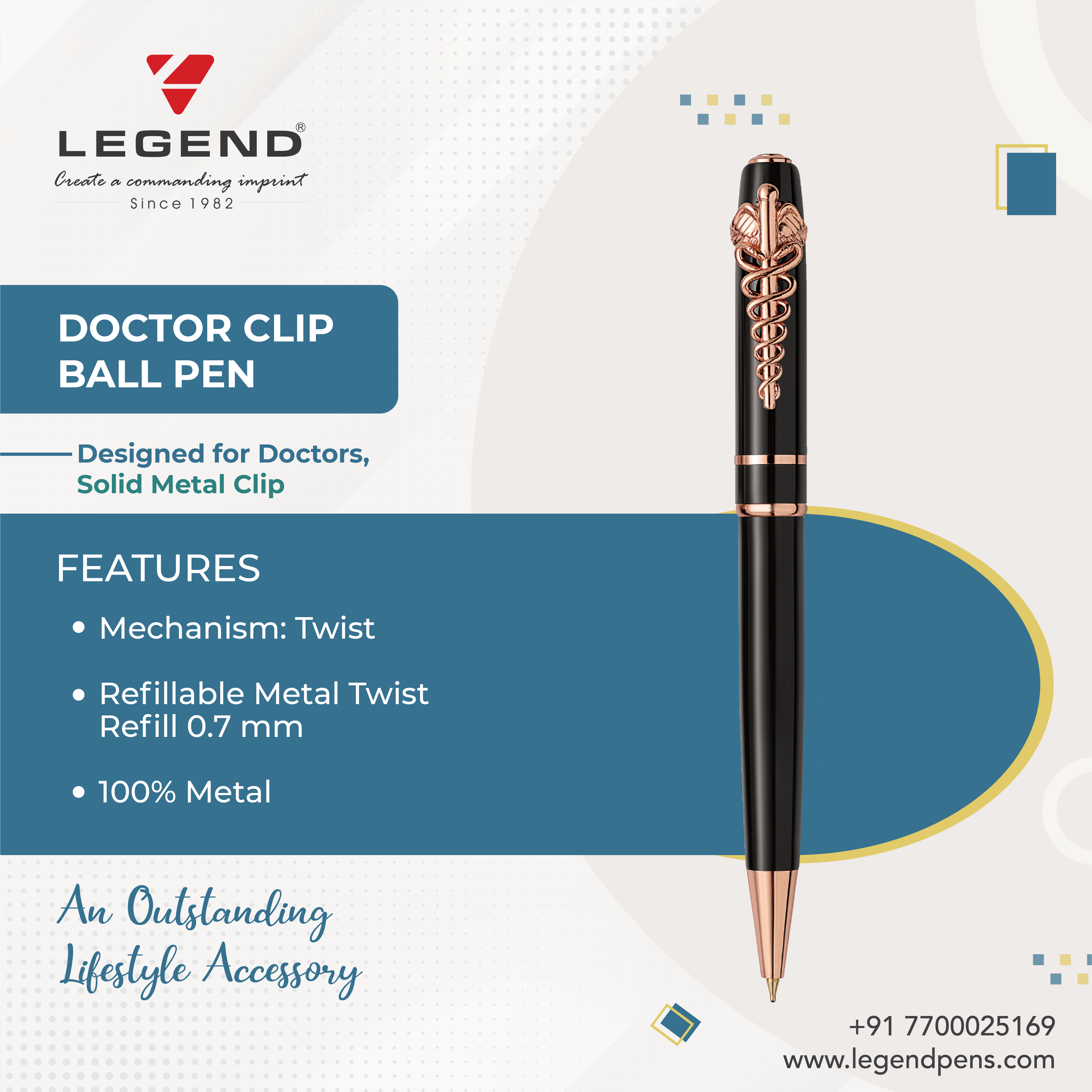 Doctor Clip Ball Pen