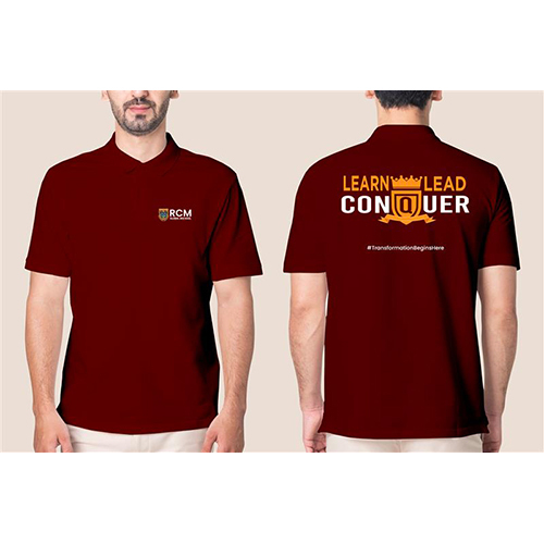 Mens Promotional Collar T-Shirt