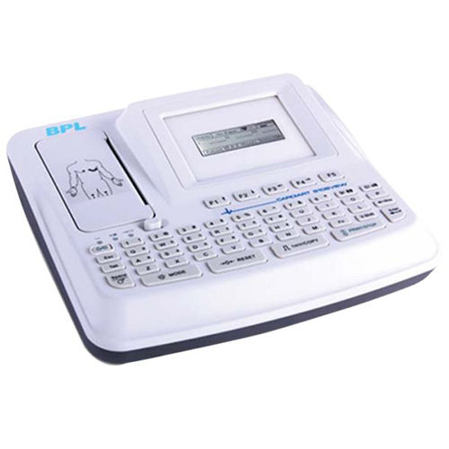 White Bpl Cardiart 8108 View 6-Channel Ecg