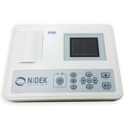 Nidek ECG-703 3-Channel ECG Machine