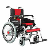 Powder Coated Evox Wc-101e Power Wheelchair With Electromagnetic Brakes