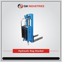 Hydraulic Stackers - Durable Steel Design, Efficient Material Handling Solution for Various Industries
