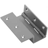 Silver Brass L Hinges - Brass Material, Various Sizes, Silver Finish | Durable Design, Corrosion-resistant, Ideal For Industrial Applications