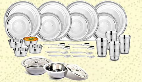 SS DINNER SET OF 26 PCS