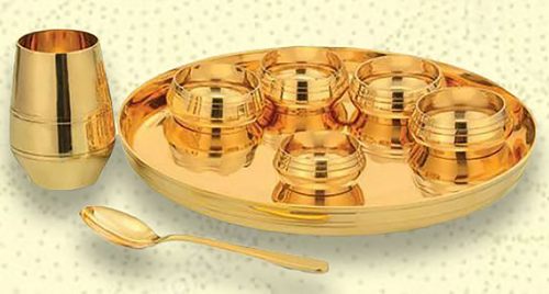 SAGAN  THALI SET BRASS