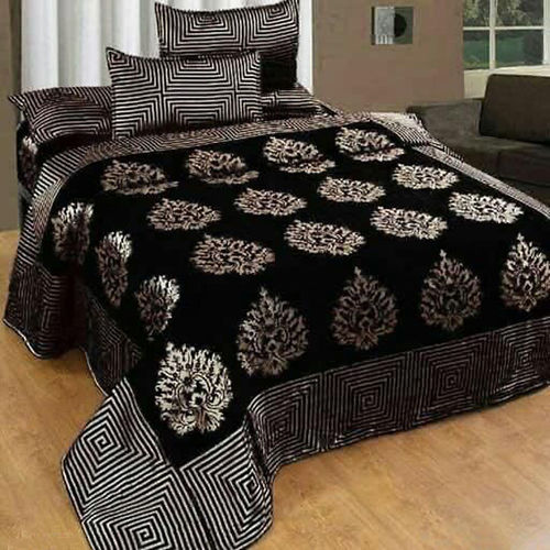 Chennile Jhumka Double Bed Sheet