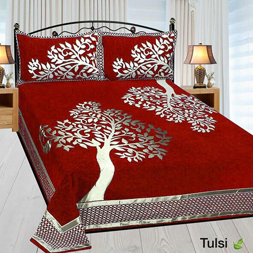 Chennile King Bed Sheet