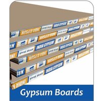 Gypsum Board - 1200x2400mm, 12mm Thickness | Gypsum Material, 800kg/mâ³ Density, Fire Rated 1 Hour, Type X Moisture Resistance For Interior Walls & Ceilings