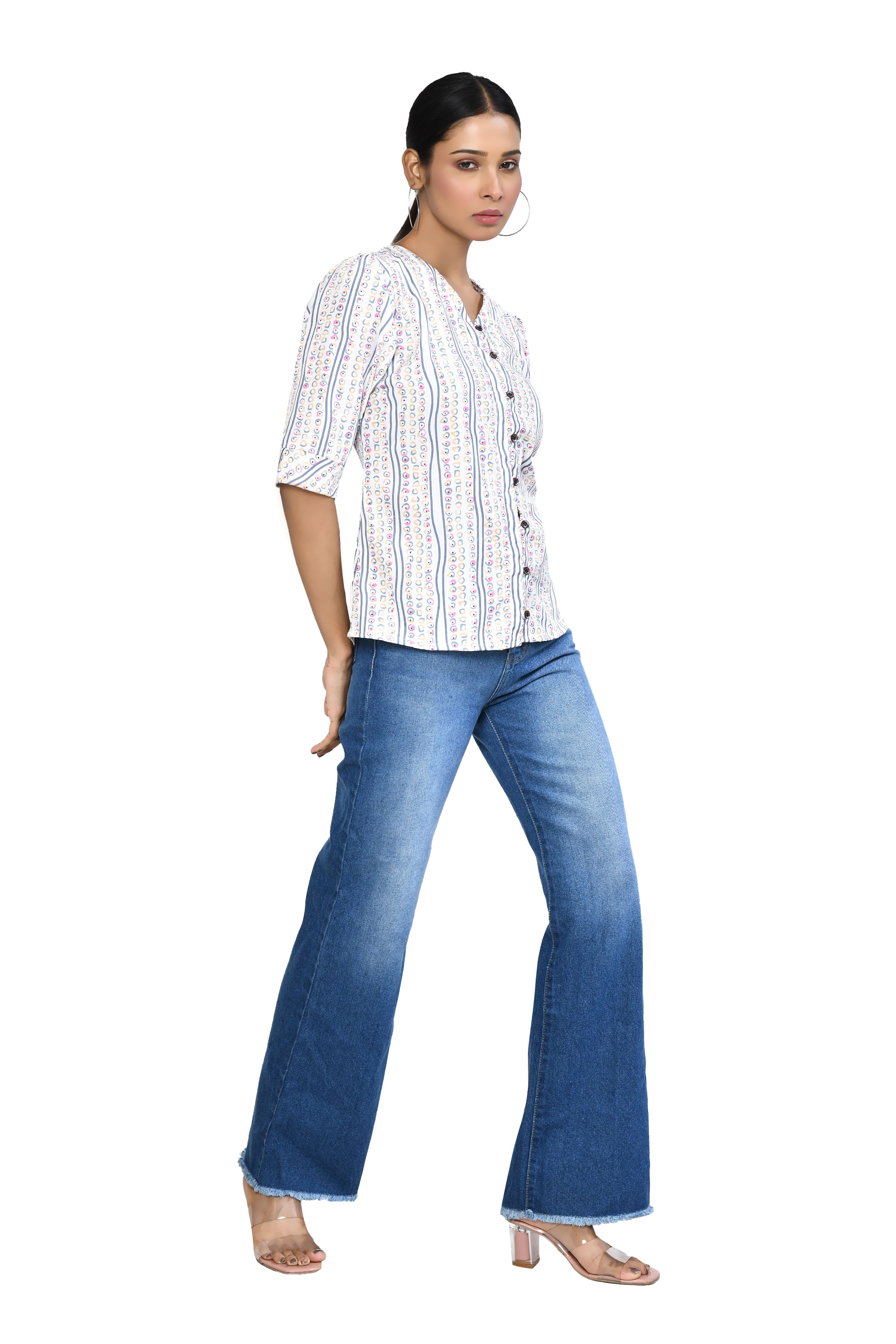 ladies fashionable casual shirts