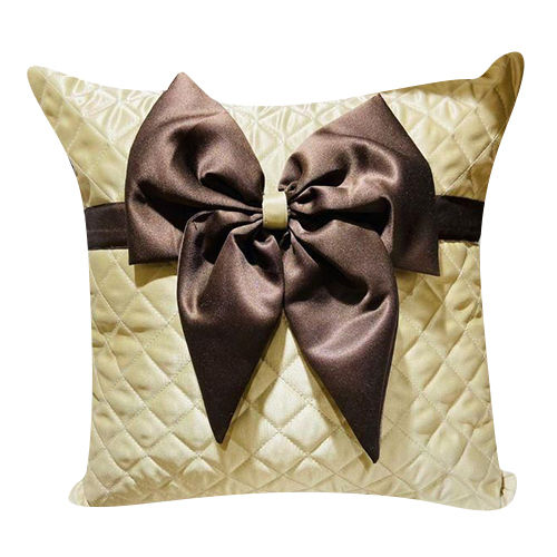 Multi Beautiful Bow Design Ribbon Pattern Cushion Cover