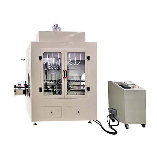 Silver Automatic Corrosive Liquid Filling Machine