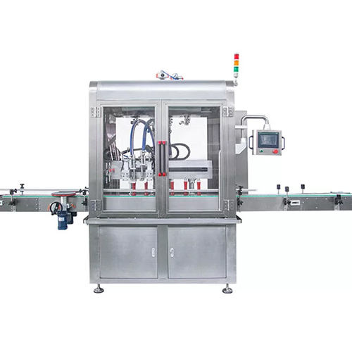 Linear Follow Tracking Rotary Lobe Pump Filling Machine