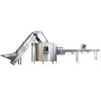 Automatic Bottle Unscrambler Machine - Metal, Silver Color | Durable, Heavy Duty, Highly Efficient, Adjustable Speed