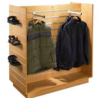 Paint Coated Supermarket Slatwall Fixture